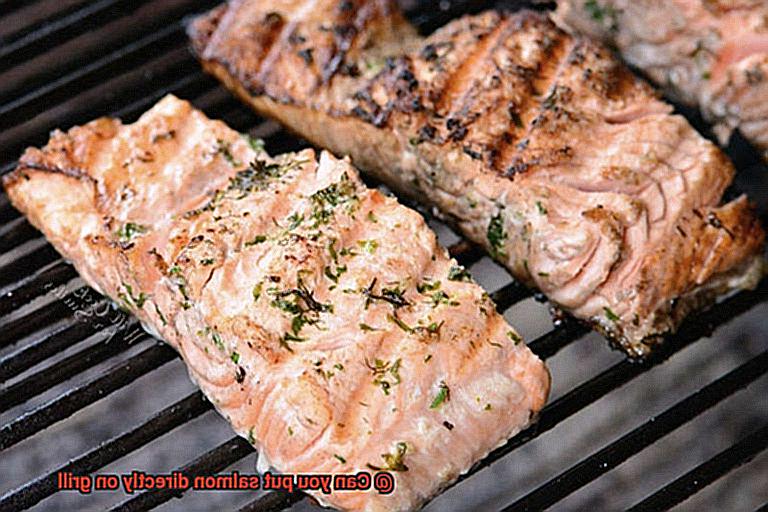 Can you put salmon directly on grill-5