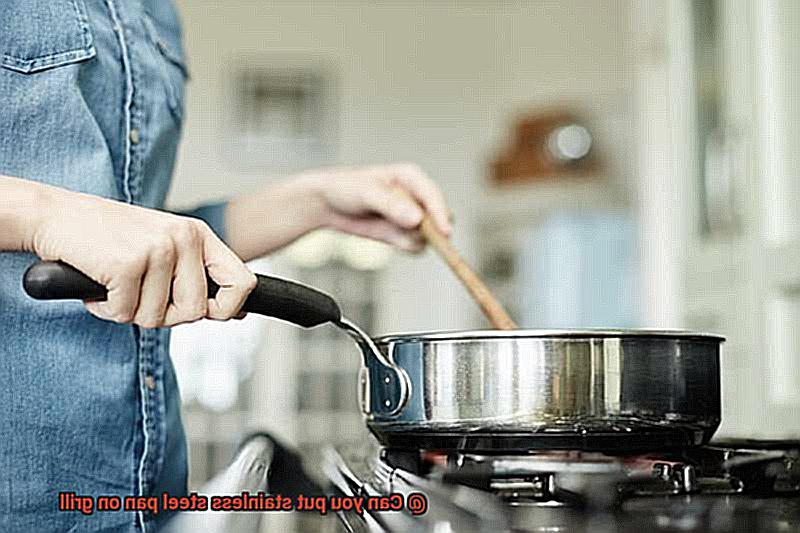 Can you put stainless steel pan on grill-3