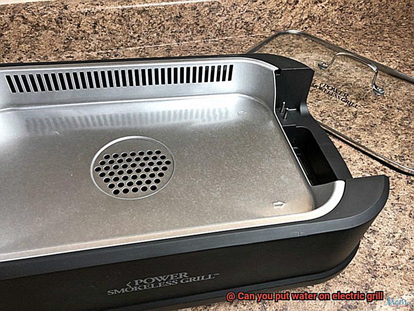 Can you put water on electric grill-7
