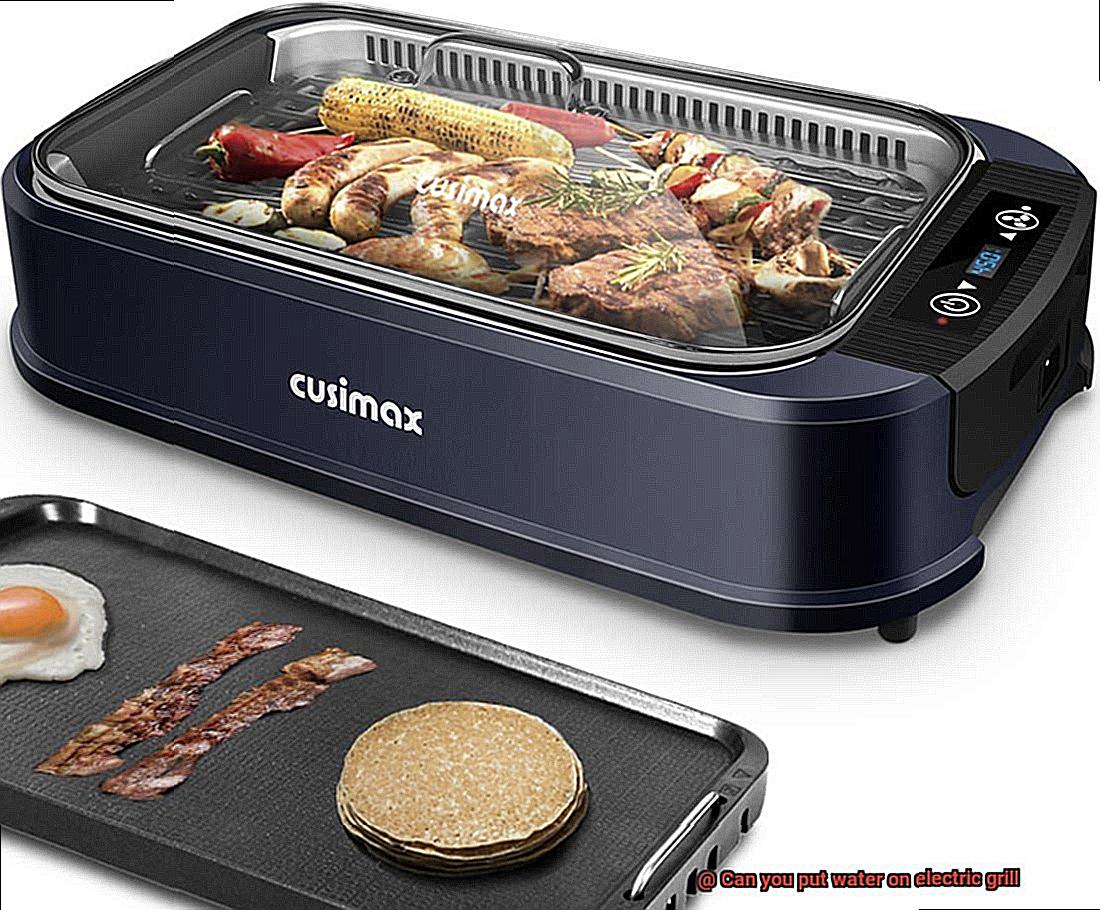 Can you put water on electric grill-3