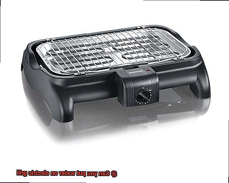 Can you put water on electric grill-9