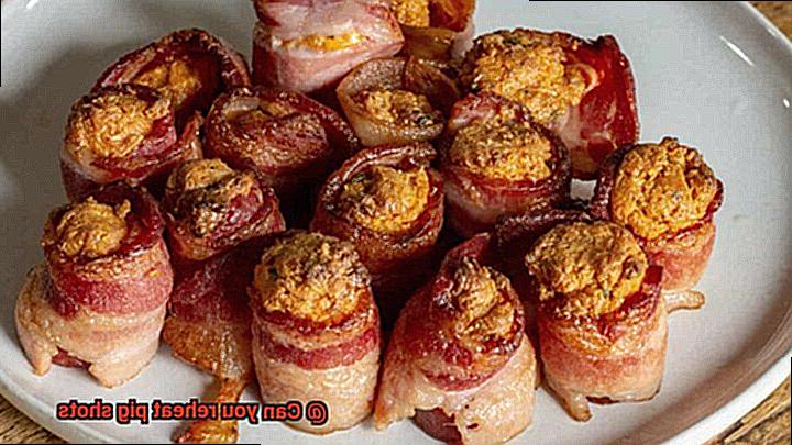 Can you reheat pig shots-2