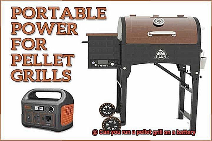 Can you run a pellet grill on a battery-4