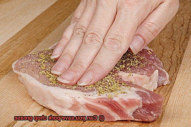 Can you save pork chop grease-5