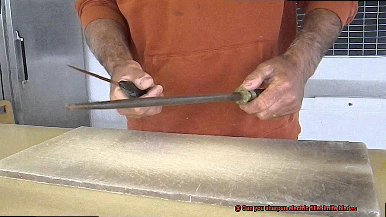 Can you sharpen electric fillet knife blades-5
