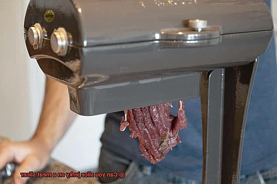 Can you slice jerky on a meat slicer-5