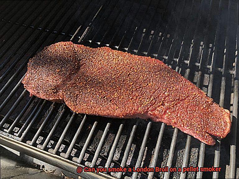 Can you smoke a London Broil on a pellet smoker-2