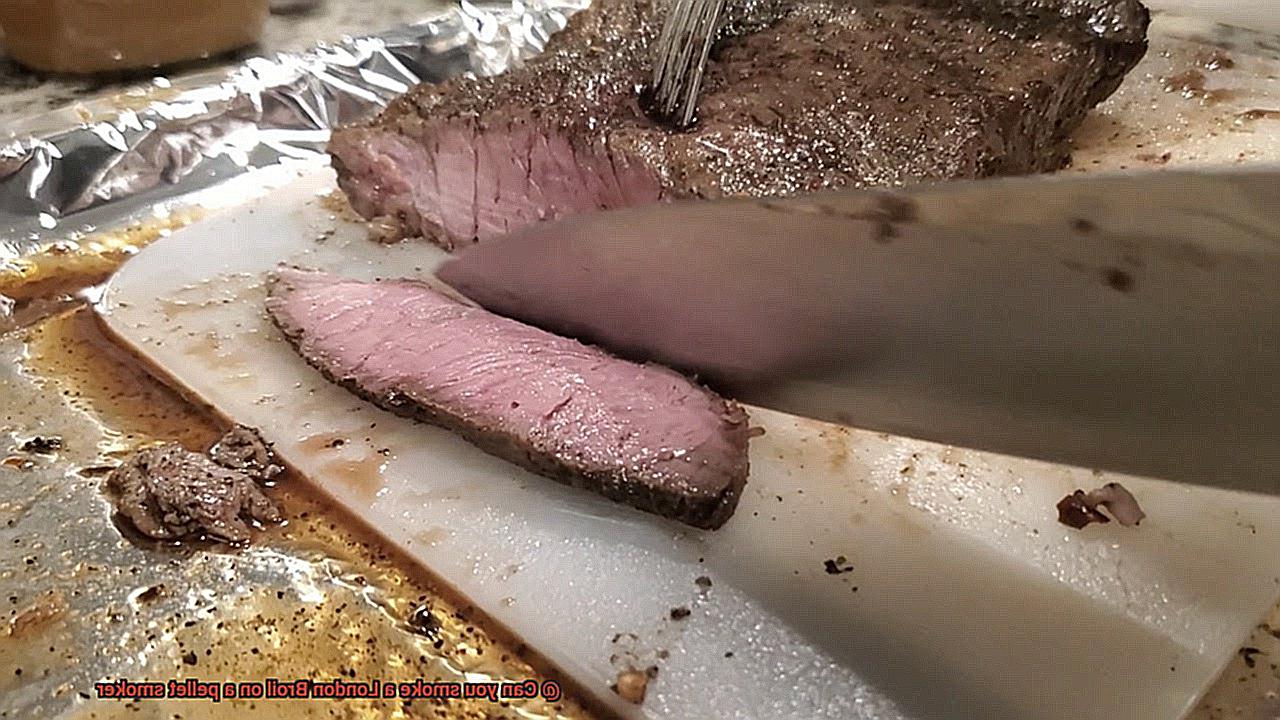 Can you smoke a London Broil on a pellet smoker? Pastime Bar And Grill