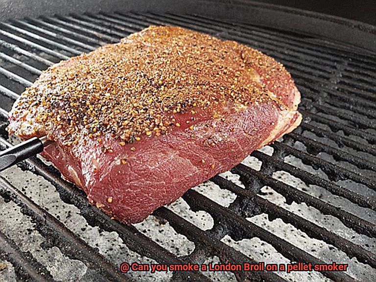 Can you smoke a London Broil on a pellet smoker-7
