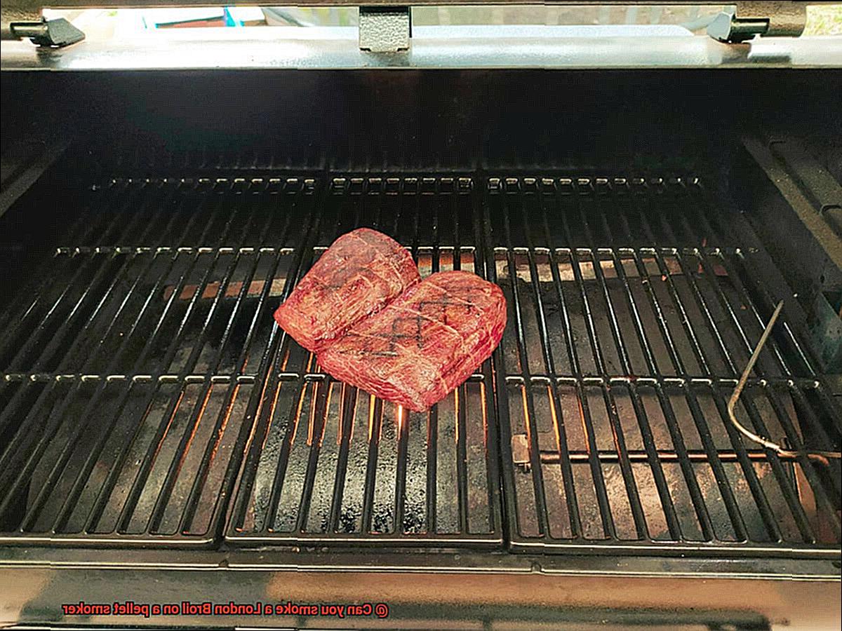 Can you smoke a London Broil on a pellet smoker-4
