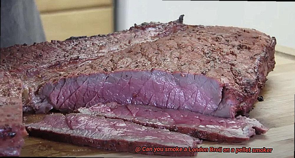 Can you smoke a London Broil on a pellet smoker-8