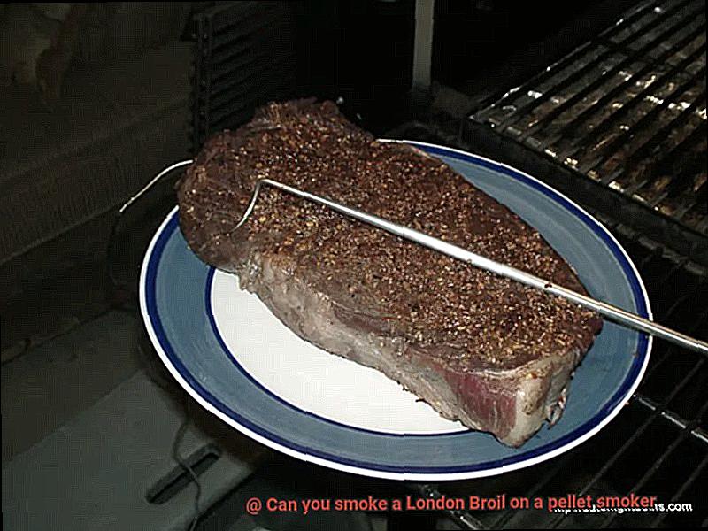 Can you smoke a London Broil on a pellet smoker-5