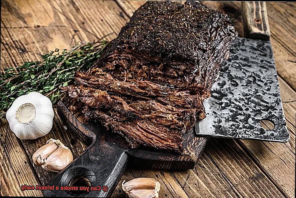 Can you smoke a brisket early-5