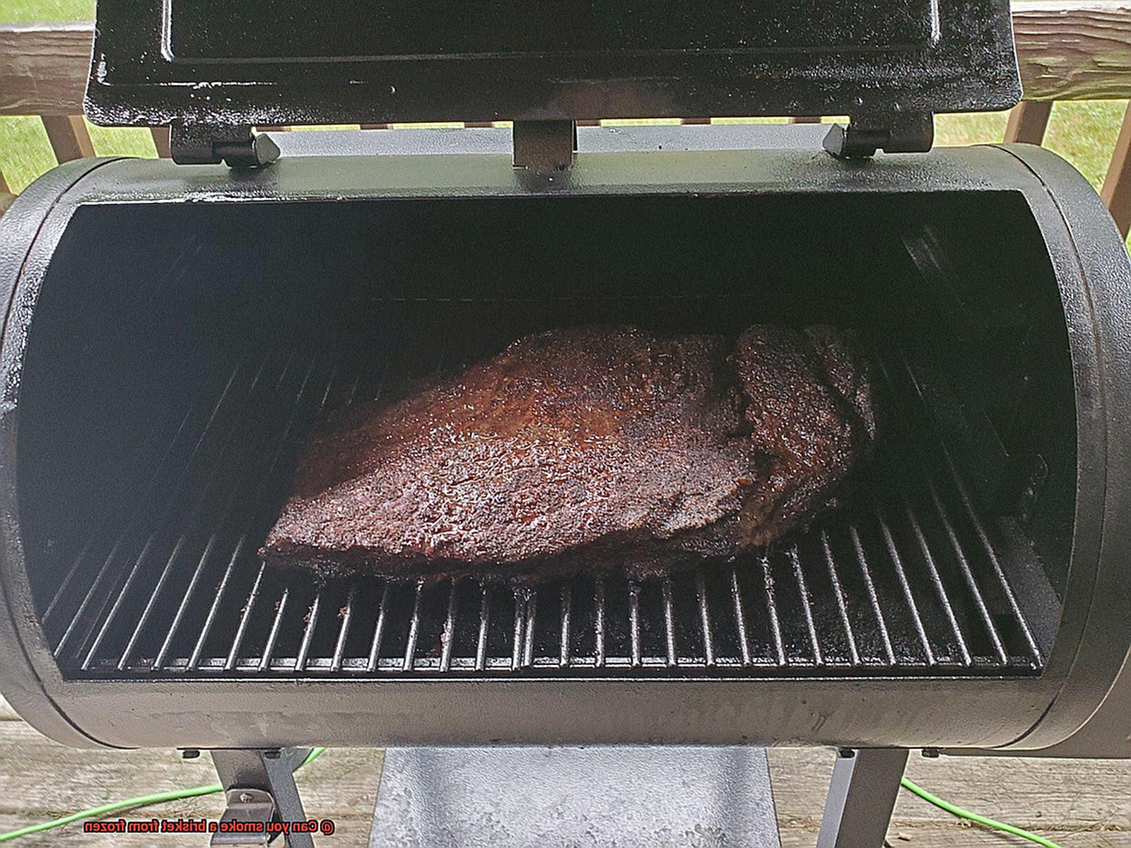 Can you smoke a brisket from frozen-7