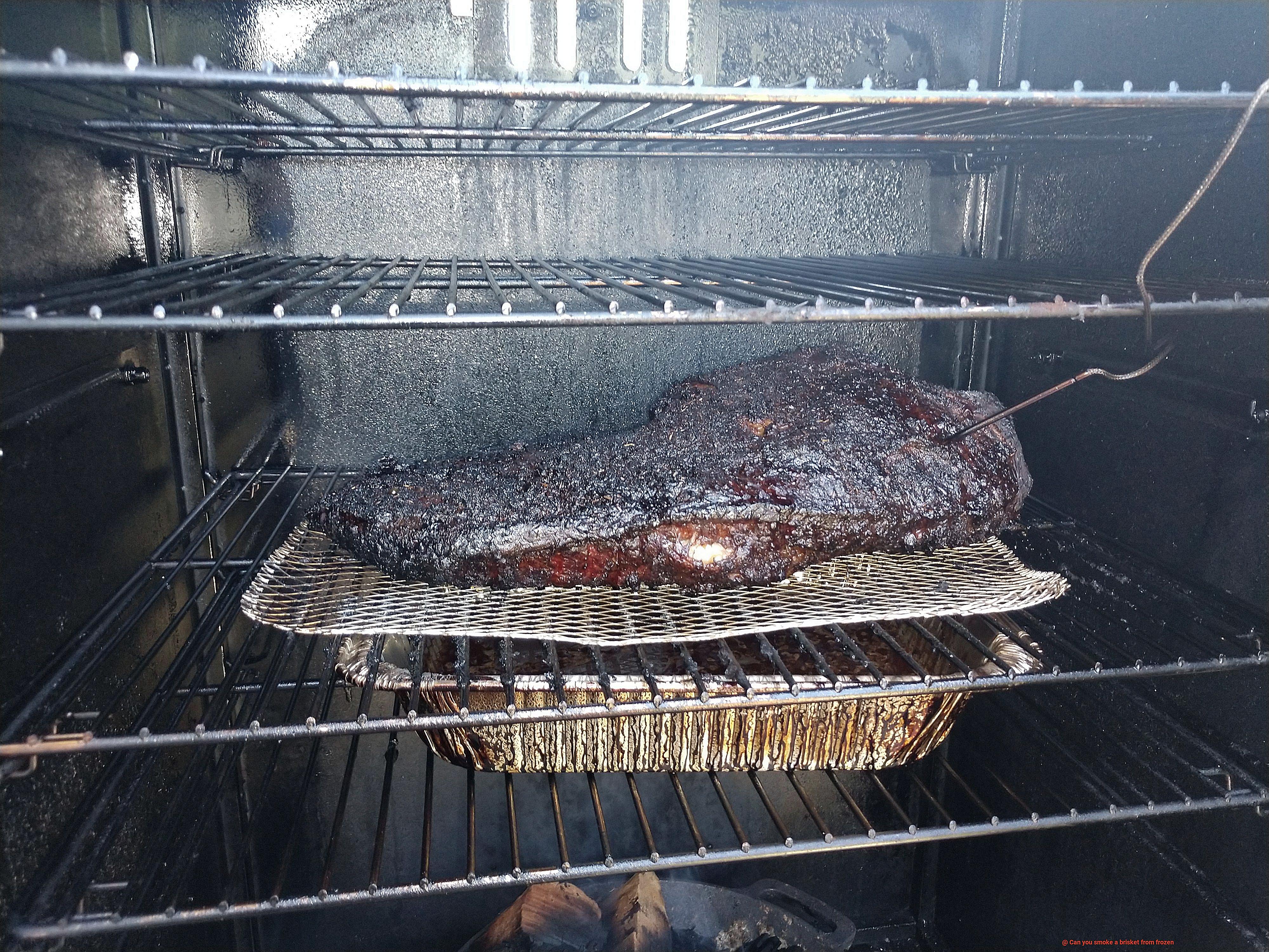 Can you smoke a brisket from frozen-4