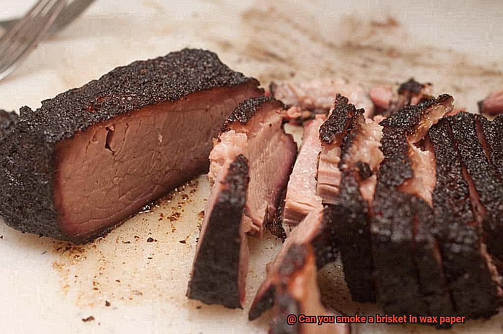 Can you smoke a brisket in wax paper-4