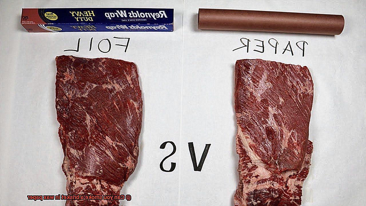 Can you smoke a brisket in wax paper-2