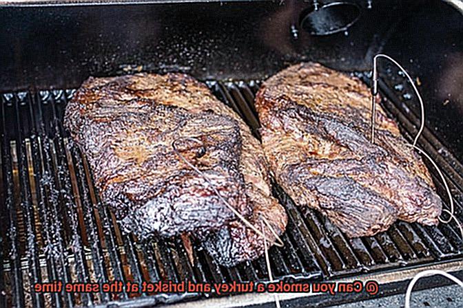 Can you smoke a turkey and brisket at the same time-5