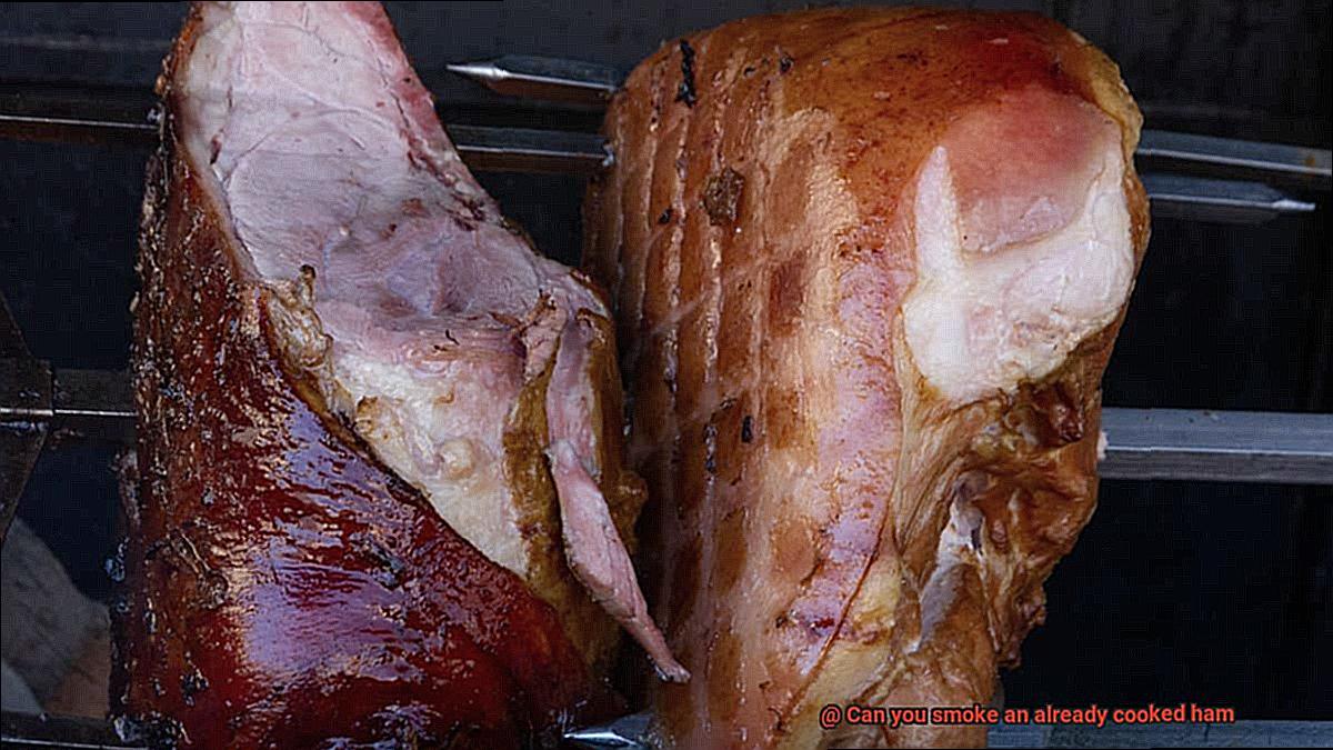 Can you smoke an already cooked ham-4