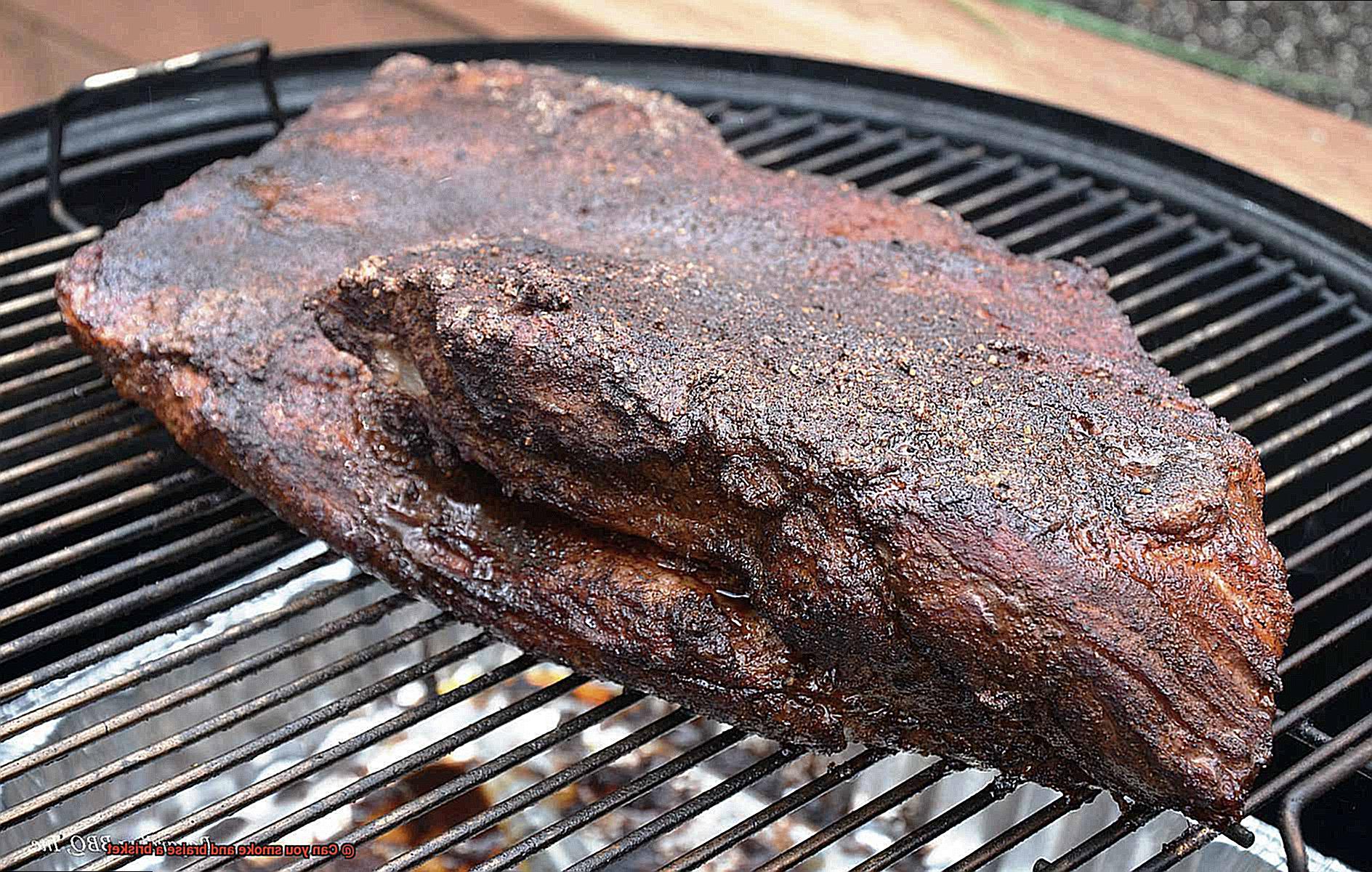Can you smoke and braise a brisket -4