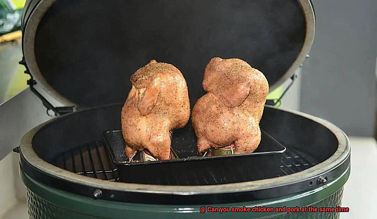 Can you smoke chicken and pork at the same time-2