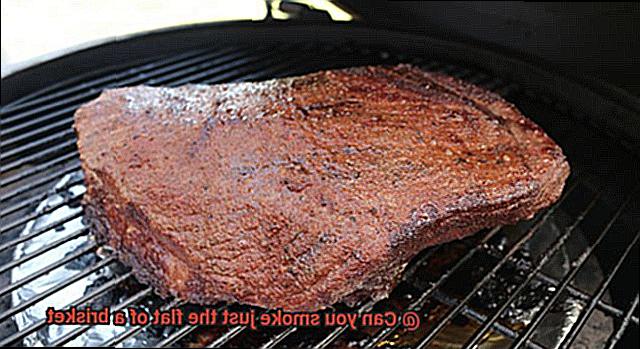 Can you smoke just the flat of a brisket-5