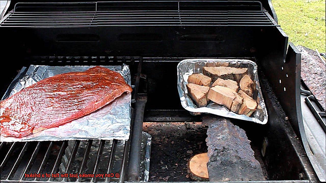 Can you smoke just the flat of a brisket-4