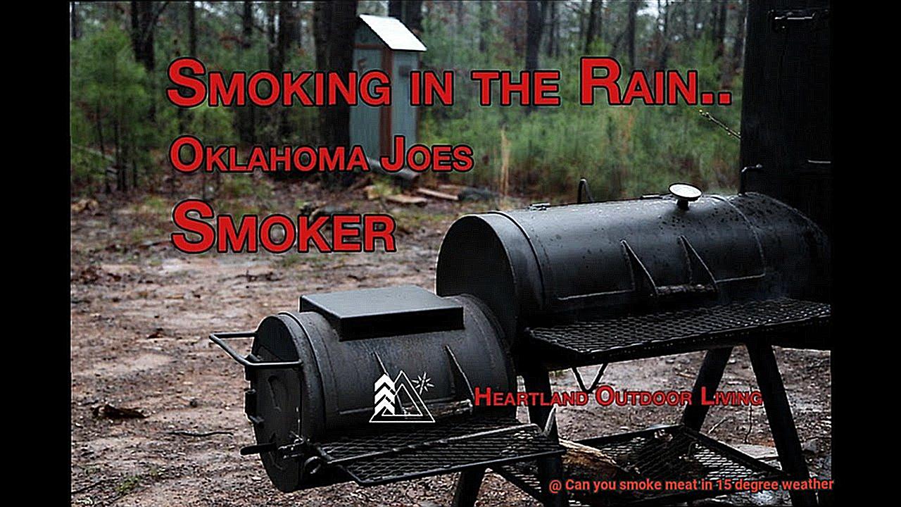 Can you smoke meat in 15 degree weather-9