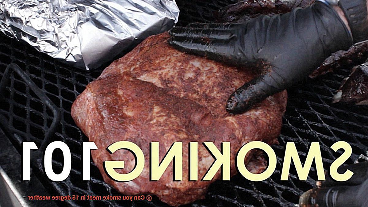 Can you smoke meat in 15 degree weather-8