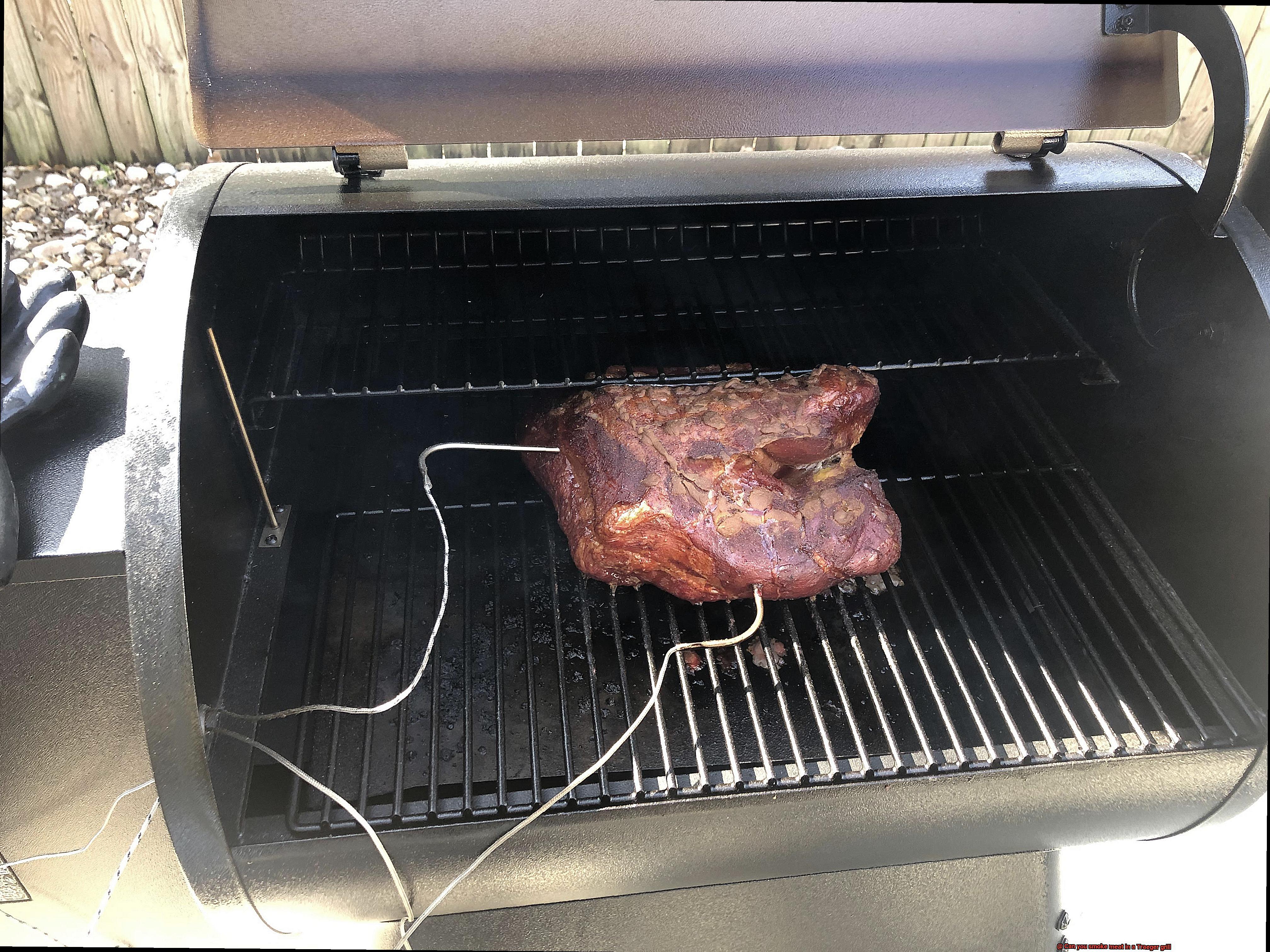 Can you smoke meat in a Traeger grill-6