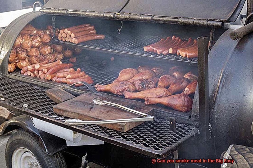 Can you smoke meat in the Big Easy-8