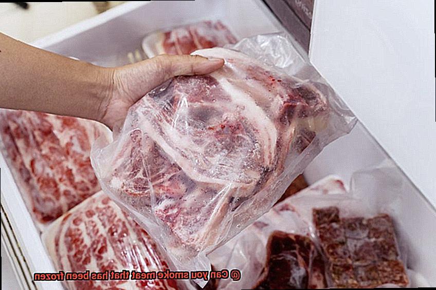 Can you smoke meat that has been frozen-3