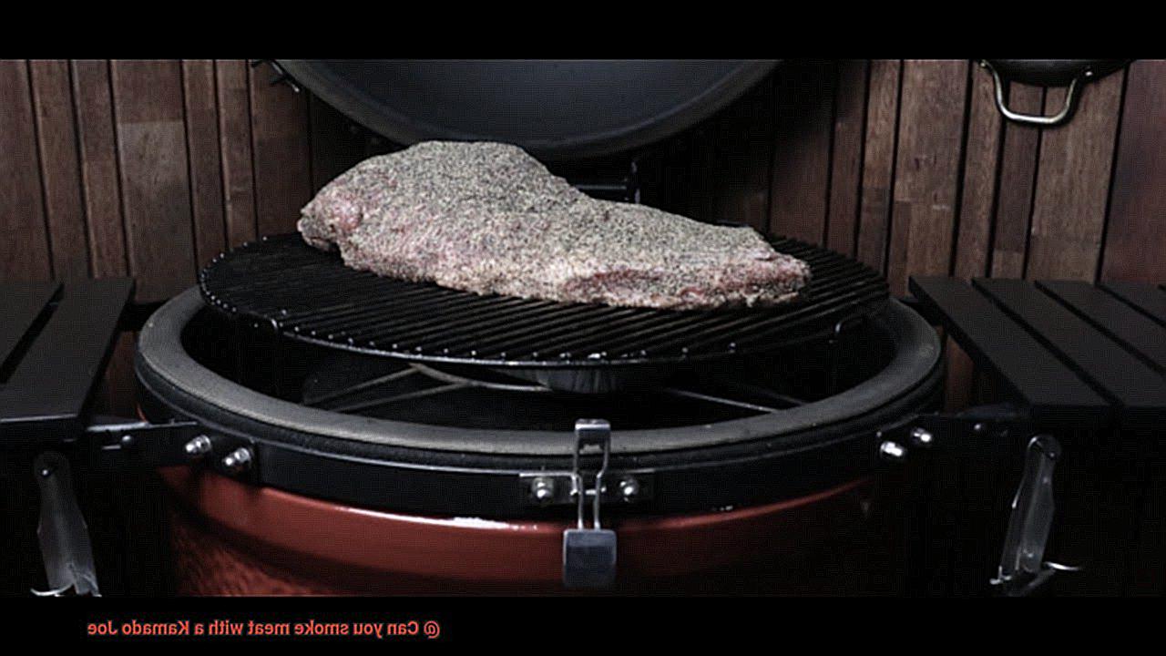 Can you smoke meat with a Kamado Joe-9