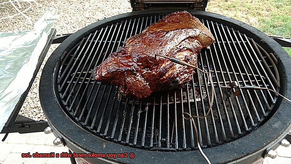 Can you smoke meat with a Kamado Joe-8