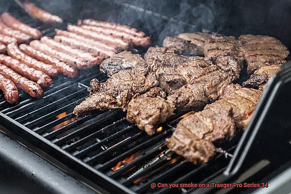 Can you smoke on a Traeger Pro Series 34 -4