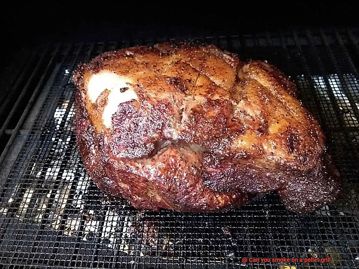 Can you smoke on a pellet grill -4