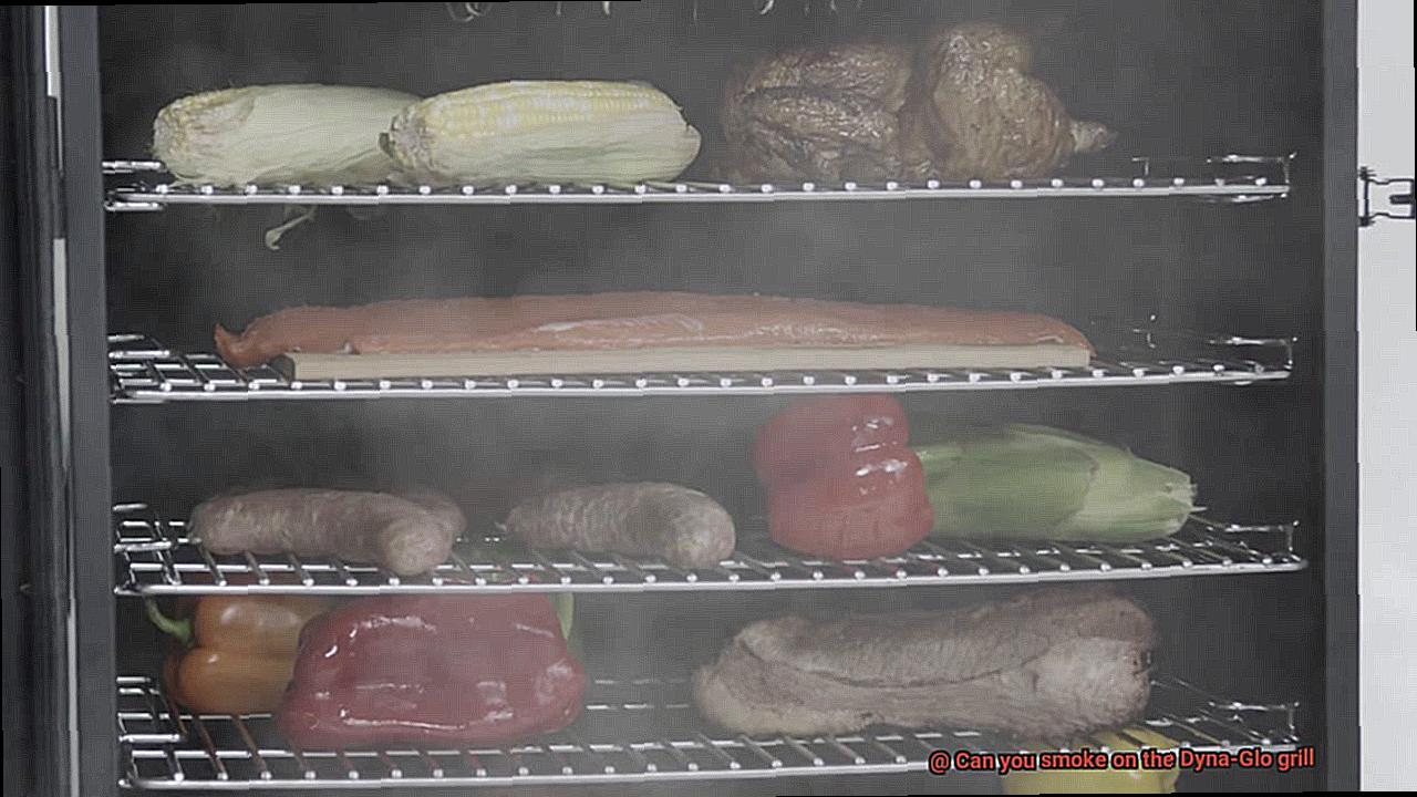 Can you smoke on the Dyna-Glo grill-5