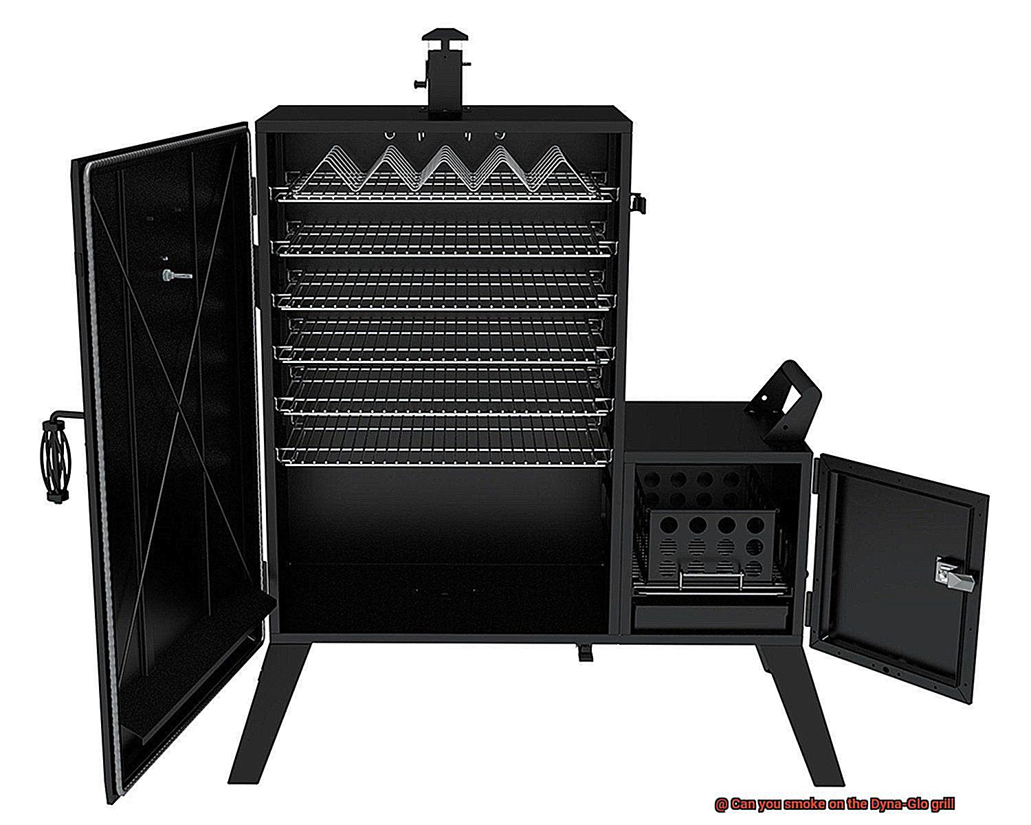 Can you smoke on the Dyna-Glo grill-3