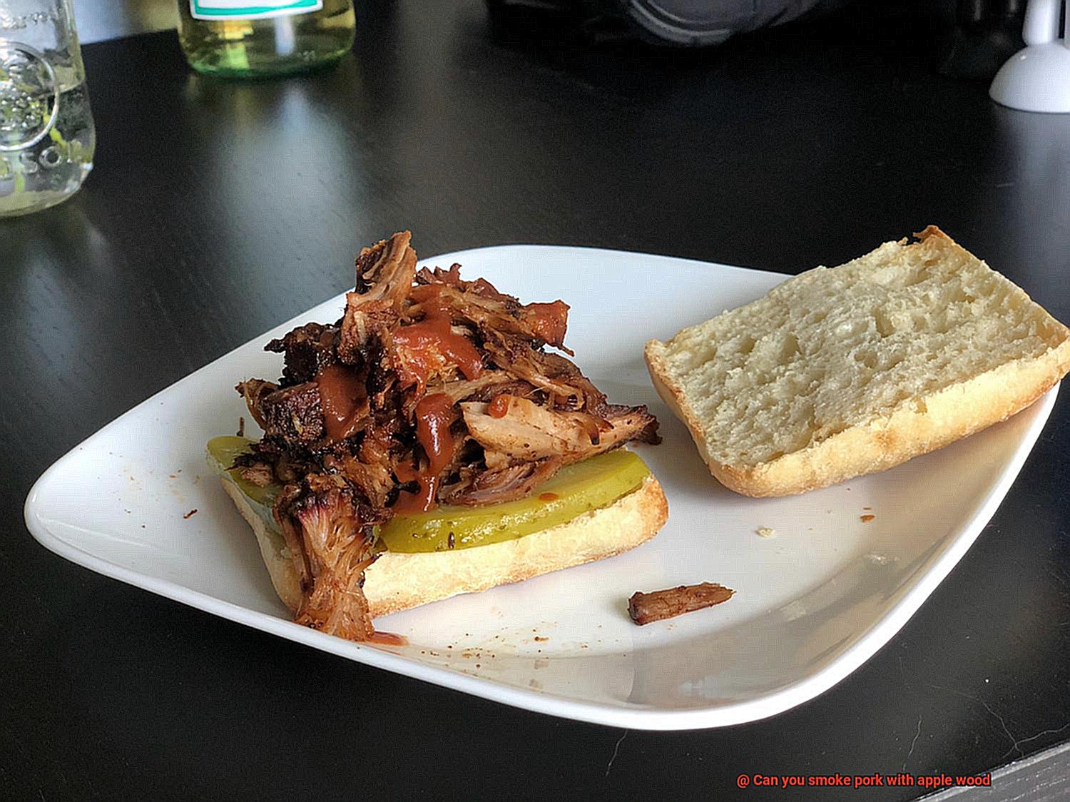 Can you smoke pork with apple wood-4
