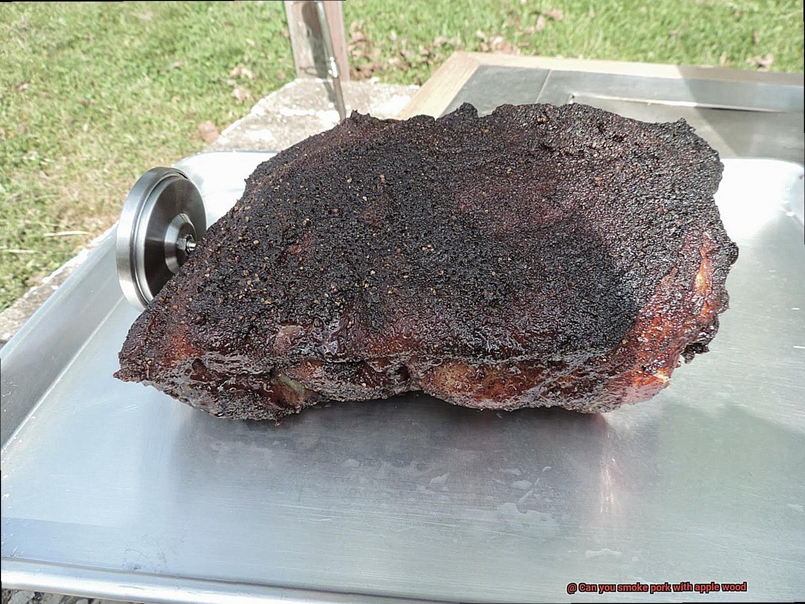 Can you smoke pork with apple wood-6