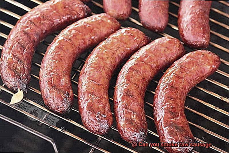 Can you smoke raw sausage-4