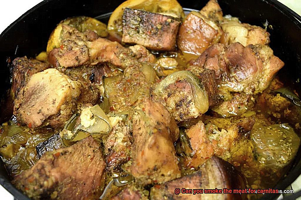 Can you smoke the meat for carnitas-7