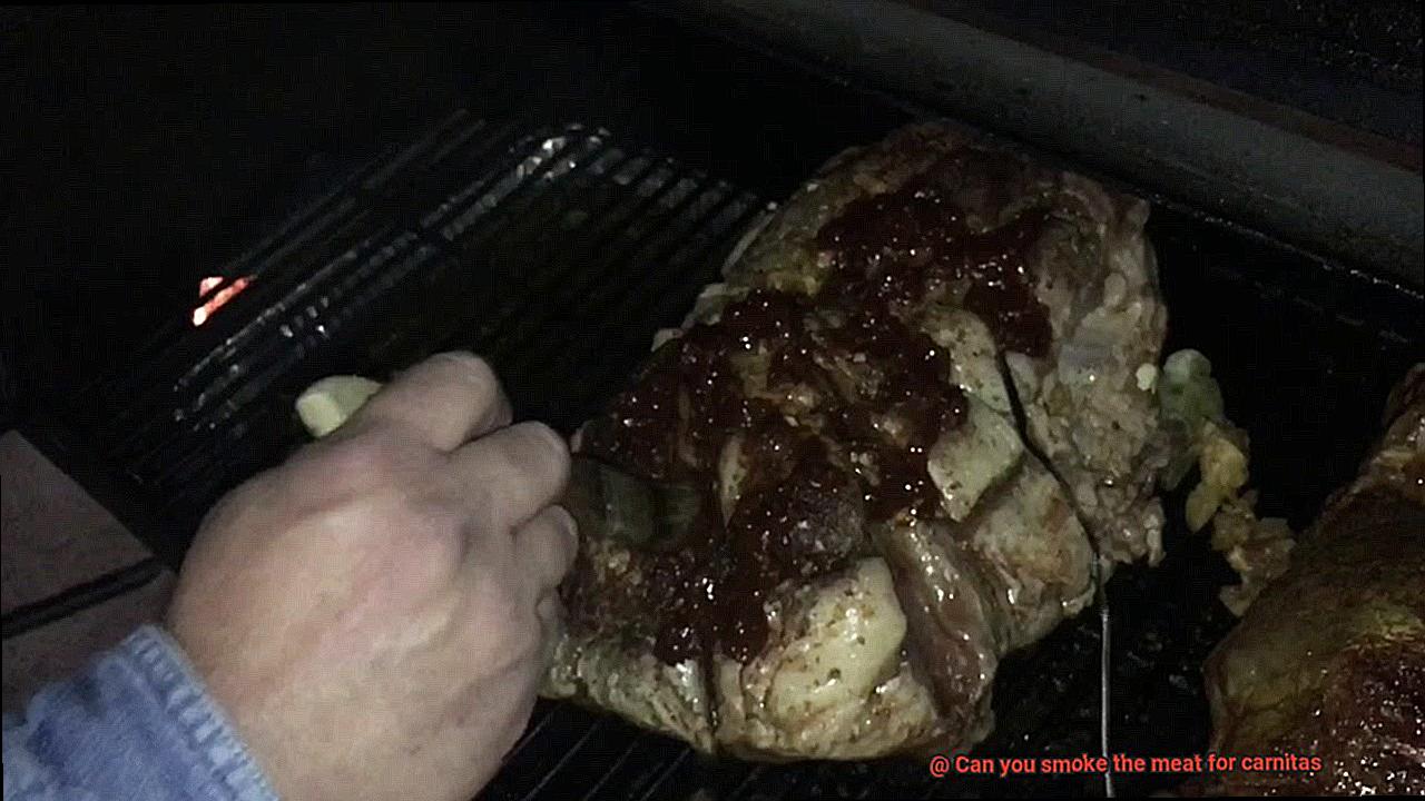 Can you smoke the meat for carnitas-5