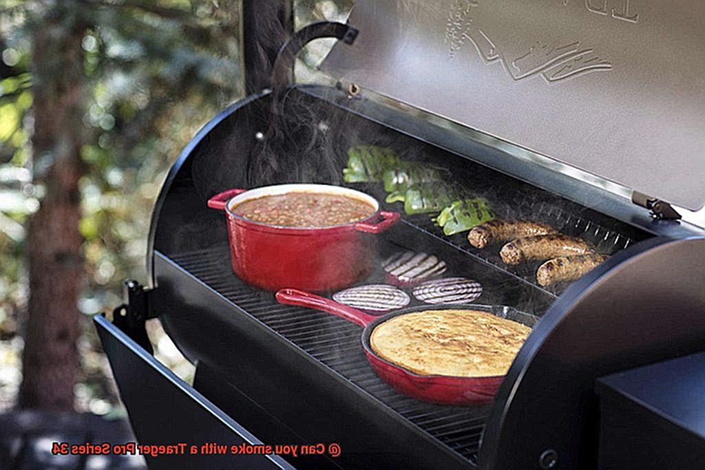 Can you smoke with a Traeger Pro Series 34-3