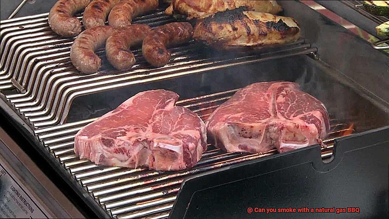 Can you smoke with a natural gas BBQ-4