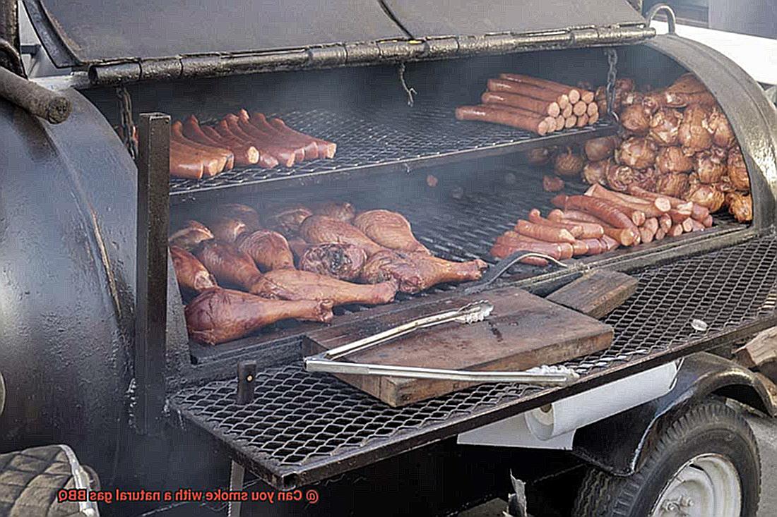 Can you smoke with a natural gas BBQ-5