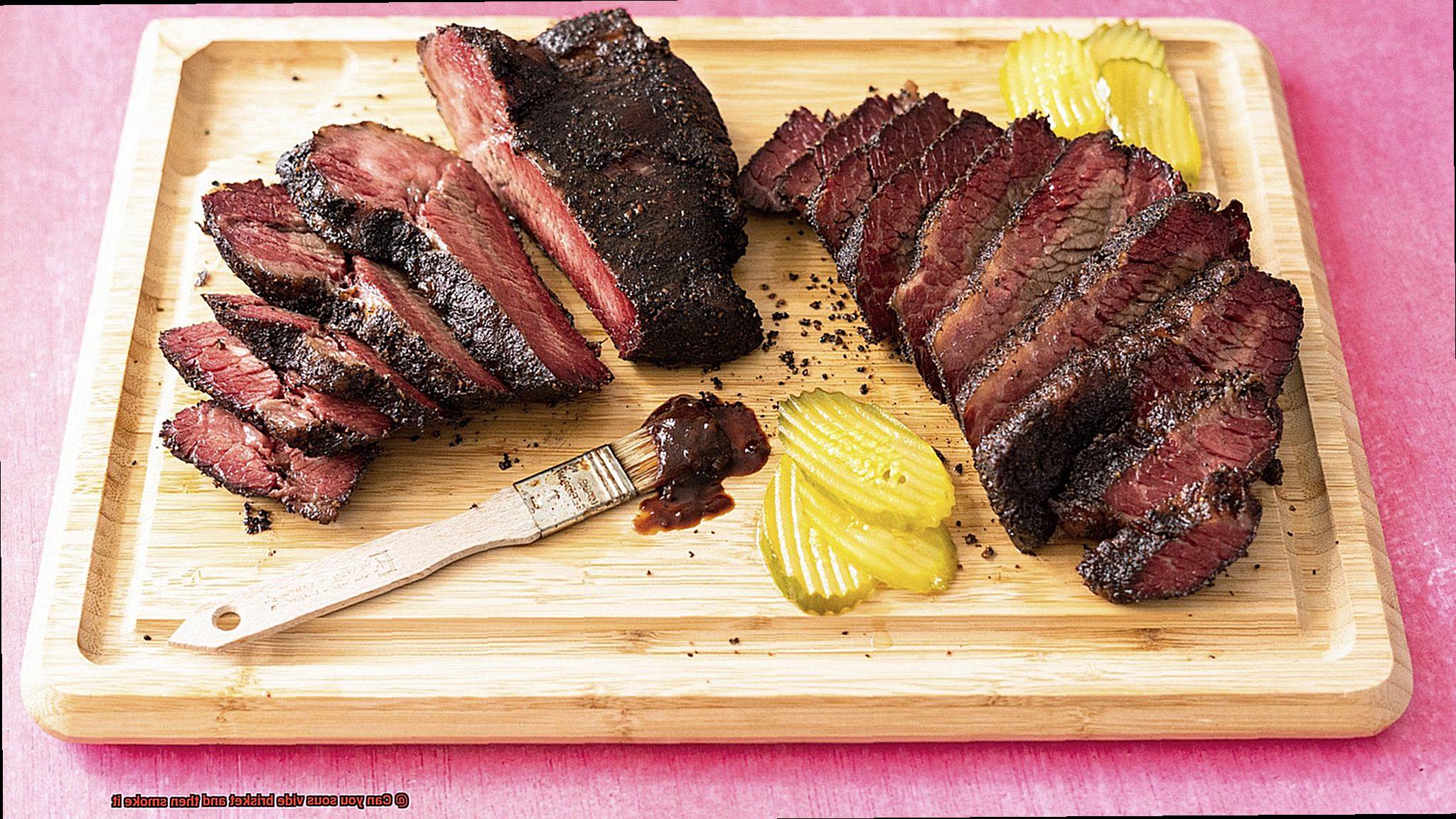 Can you sous vide brisket and then smoke it-3