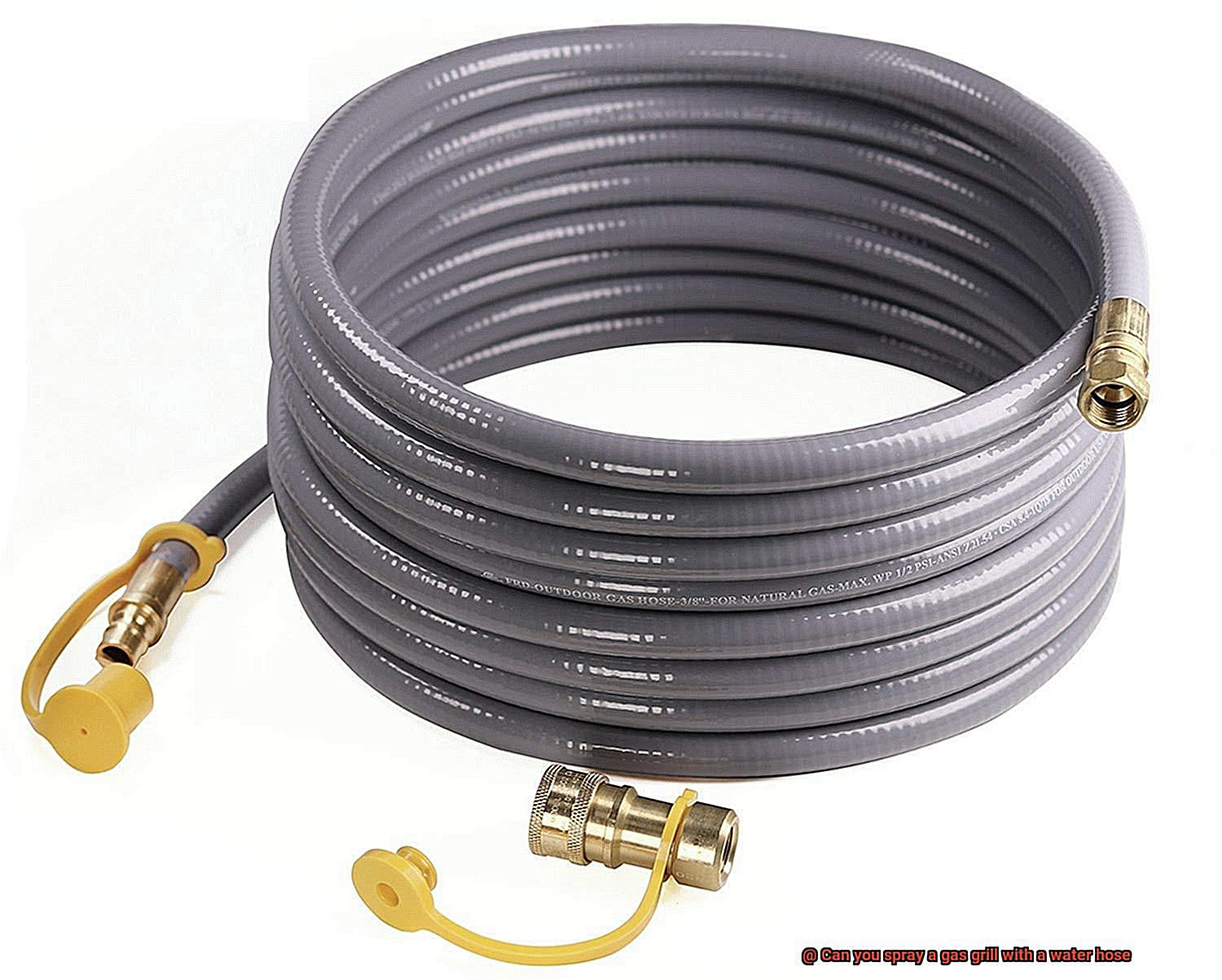 Can you spray a gas grill with a water hose-2