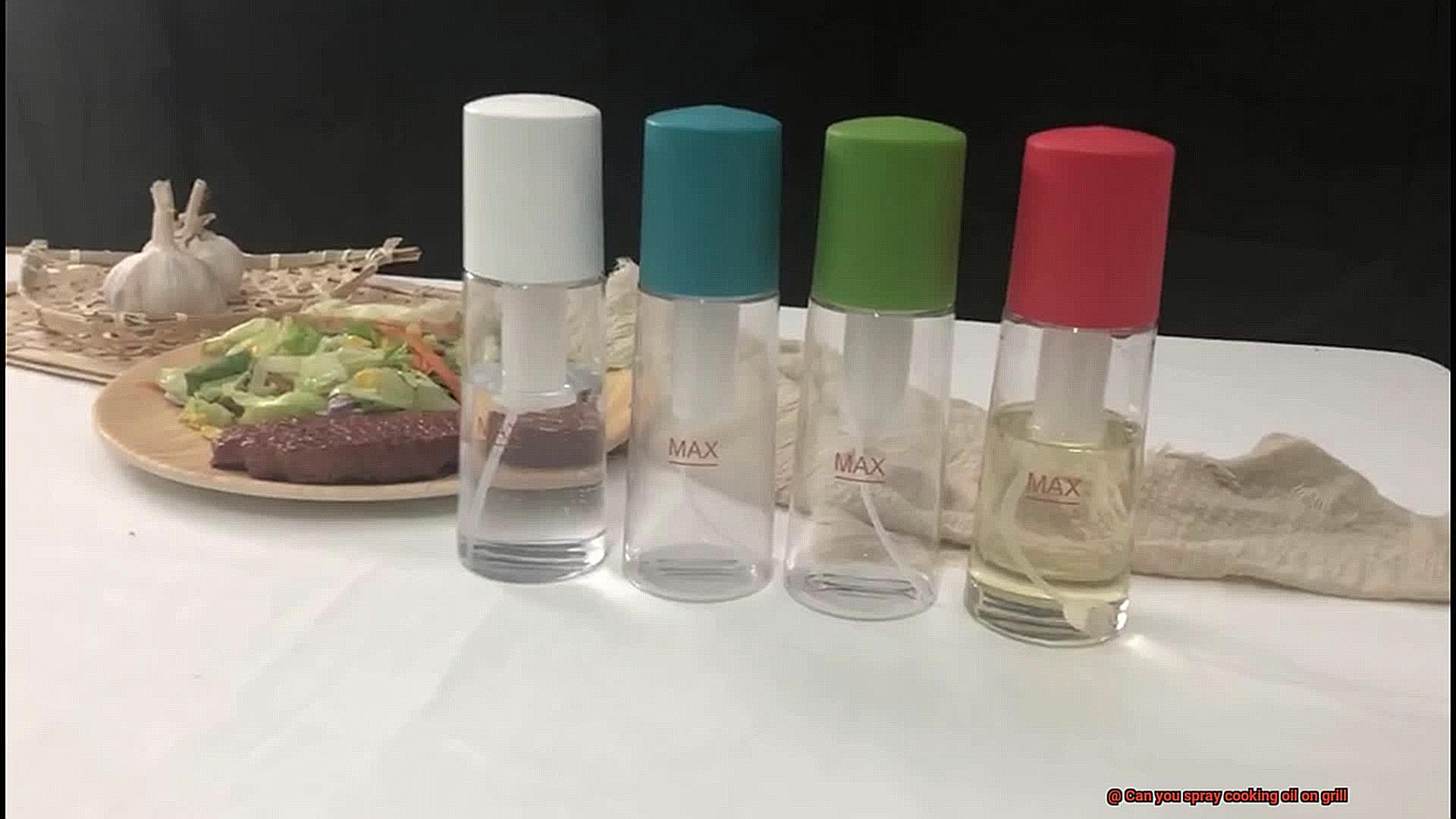 Can you spray cooking oil on grill? Pastime Bar And Grill