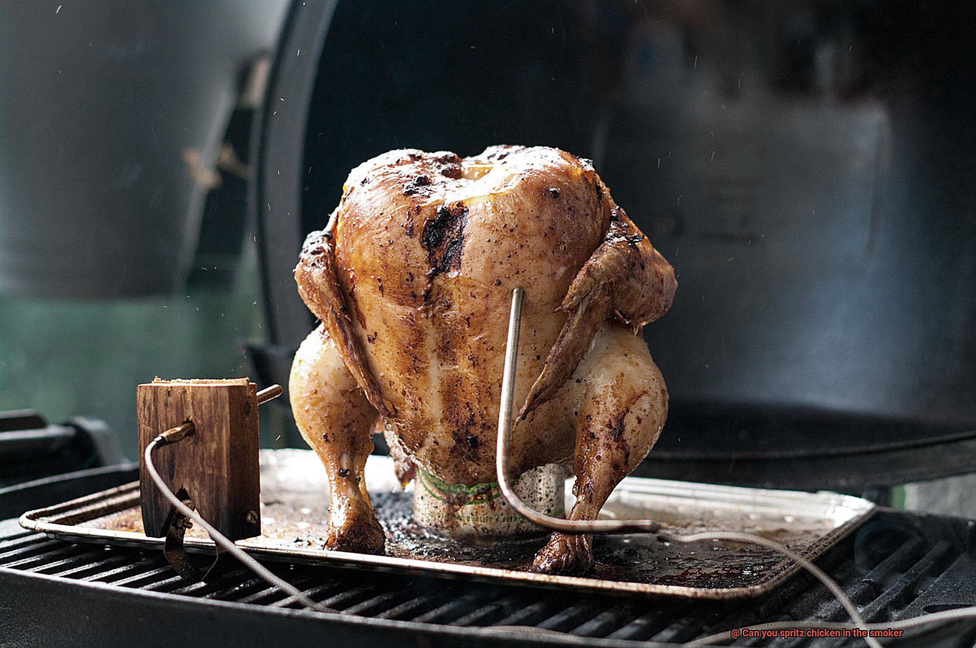 Can you spritz chicken in the smoker-5